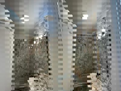 Vasca da bagno di servizio nel bagno del Buenavista The Blue Oyster, Los Gigantes.