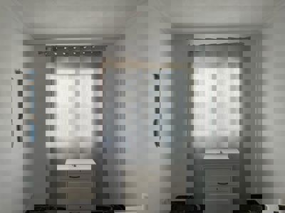 Tenda di luce nella camera di Buenavista The Blue Oyster a Los Gigantes.