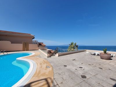 Area piscina tranquilla al Buenavista The Blue Oyster, Los Gigantes.