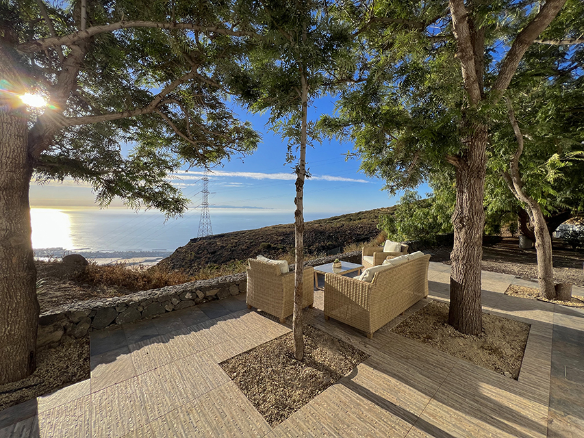 terraza de apartamento