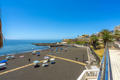 Hermoso apartamento vacacional con terraza y vistas al océano en Playa Seccionas, Islas Canarias