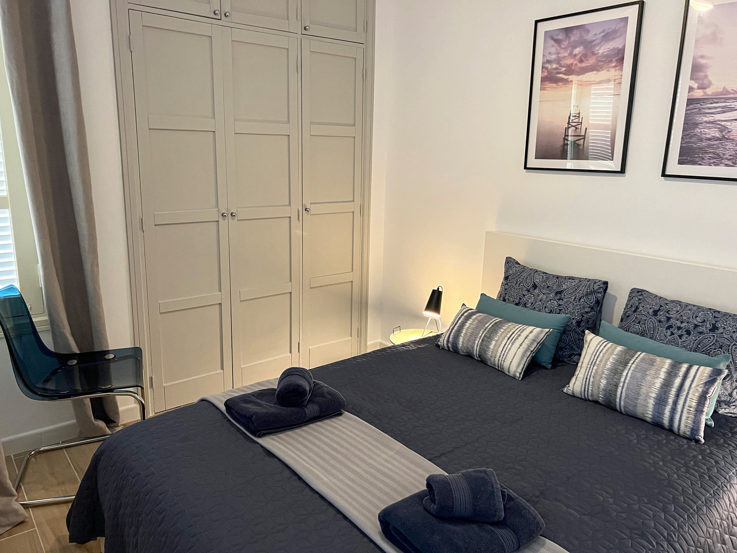 Einbauschränke im Schlafzimmer von Orlando Sea View, Costa Adeje.